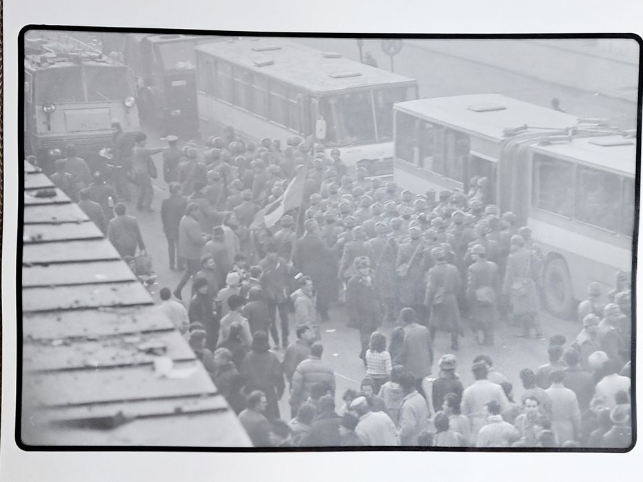 Revolutia din Decembrie 1989 - fotografie-document originala 30x40cm