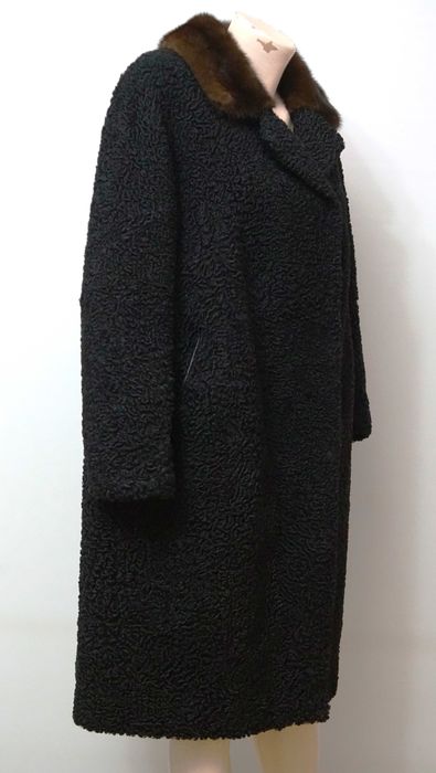 Haina blana astrahan guler nurca marimea L