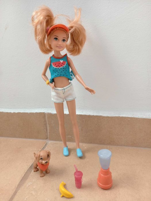 Seturi Barbie surori Chelsea, Stacie, dulap accesorii, doctor papusa