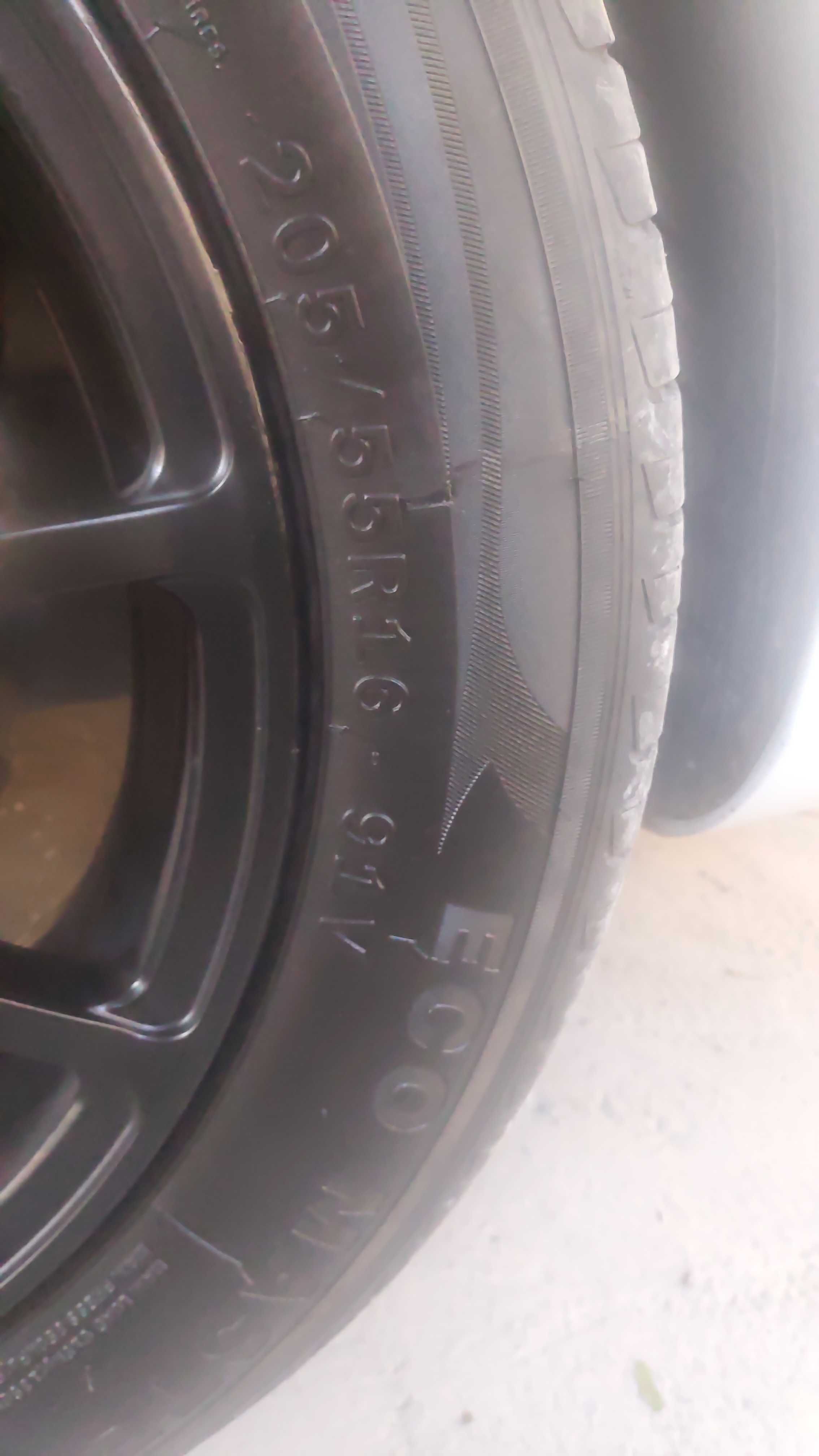 Шины Ling Long перегон от Монзы 205/55R16 с небольшим пробегом