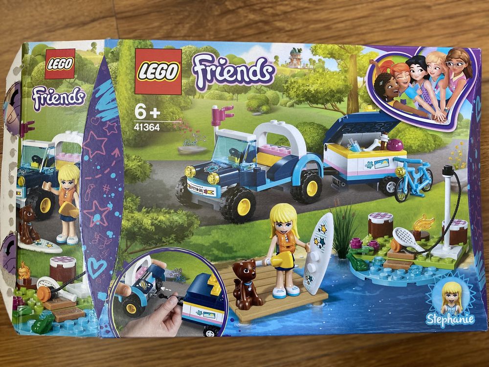 LEGO Friends - Vehiculul cu remorca al Stephaniei 41364, 166 piese