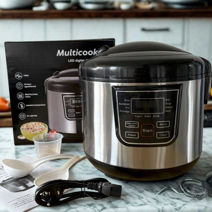 Smart Мултикукър 4L, 700W – 12 програми, таймер, 474