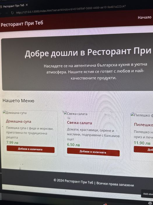 Изработка на сайтове