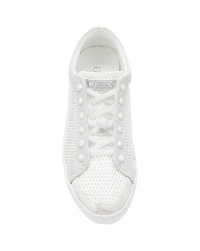 Нови Кецове Guess дамски 39 Сникърси Gisela FLIEA1 FAM12 WHITE