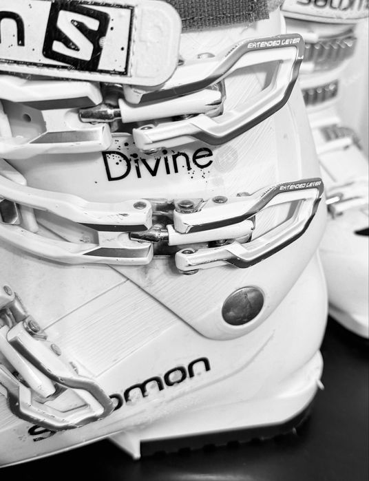 Clapari Salomon Divine HS pentru femei, Alb, 24,5