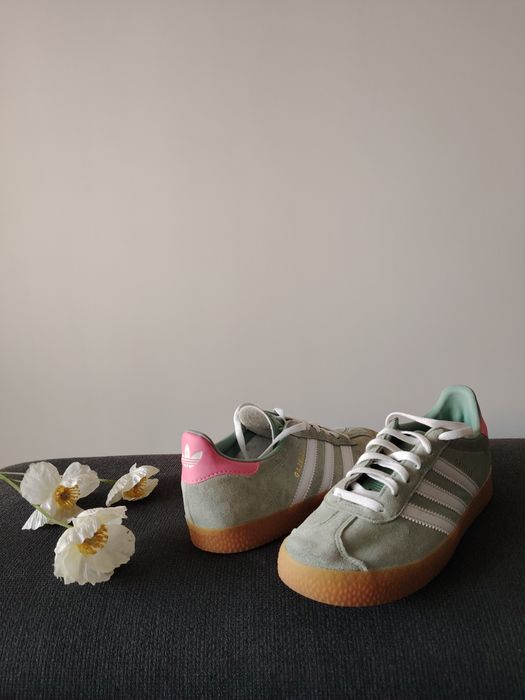 Adidas Gazelle mint Pink 35 номер
