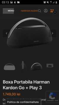 Boxă portabilă Harman Kardon  Go play 3