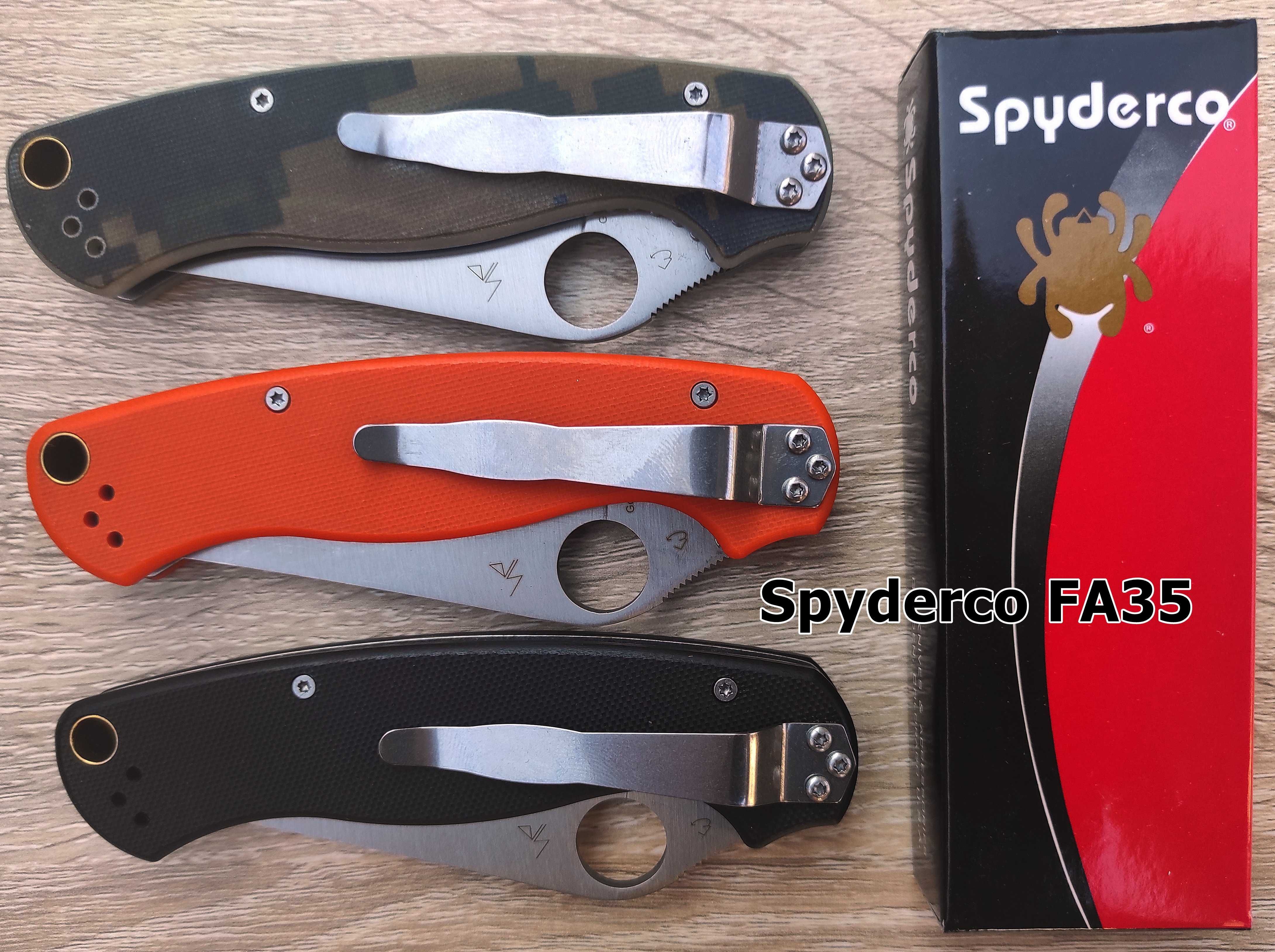 Сгъваем нож Spyderco  FA35