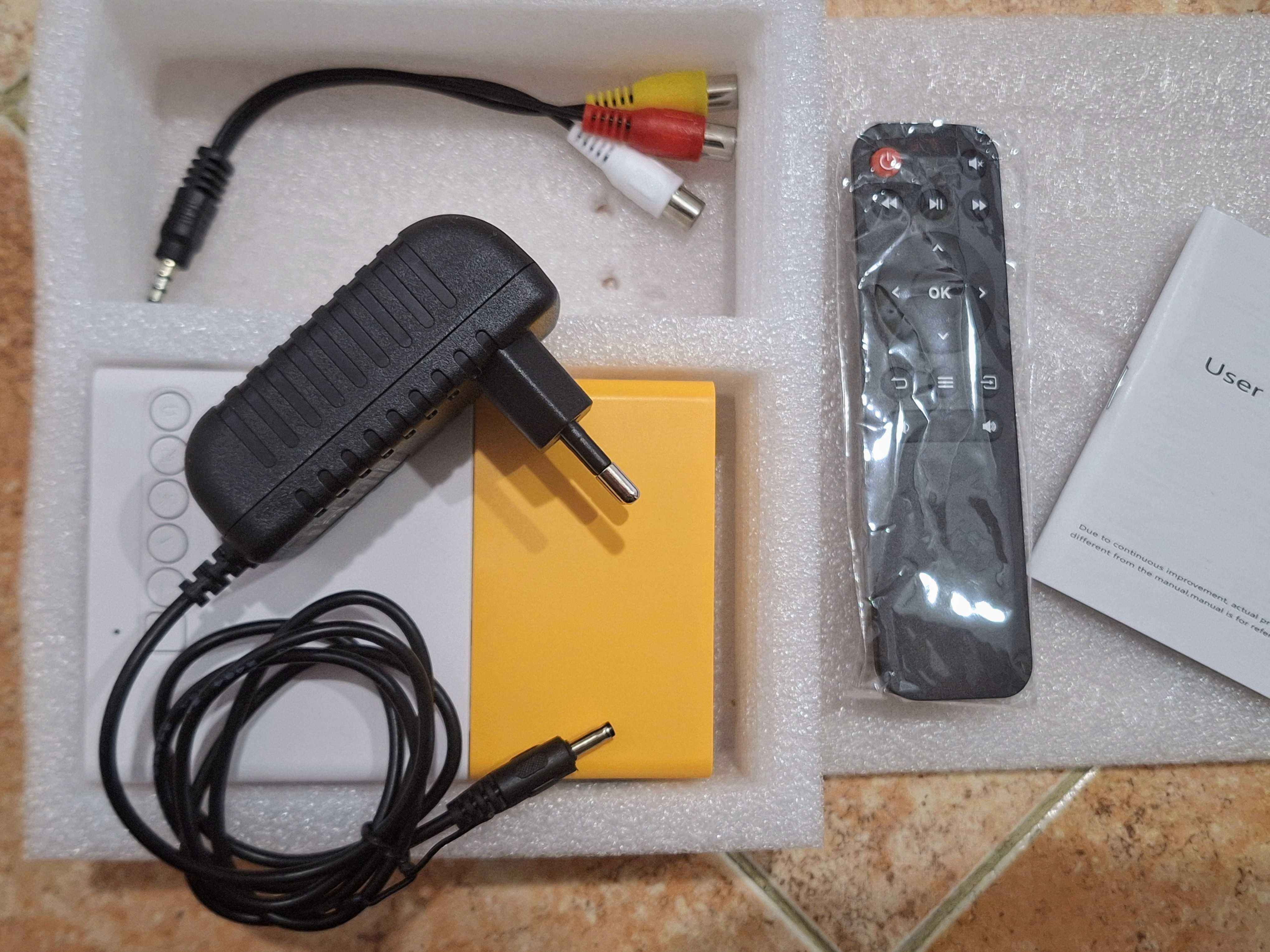 Нов YG300 Мини LED видео проектор/домашно кино/HDMI/USB/дистанционно