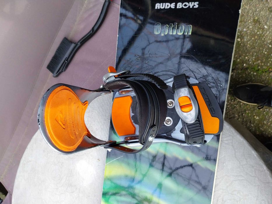 Сноуборд 161 + автомати + обувки 43