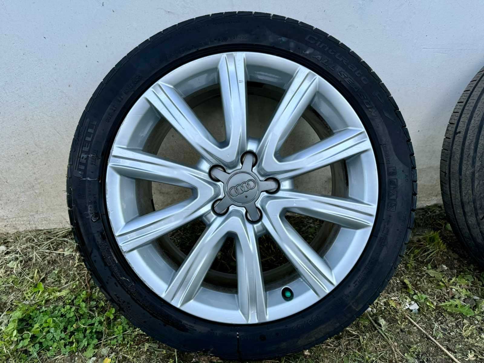 Джанти за AUDI 18 цола и гуми Pirelli Cinturato 245/45/R18 04/20г.Дот