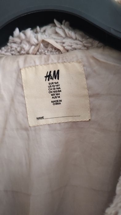 haină H&M blăniță moale, M