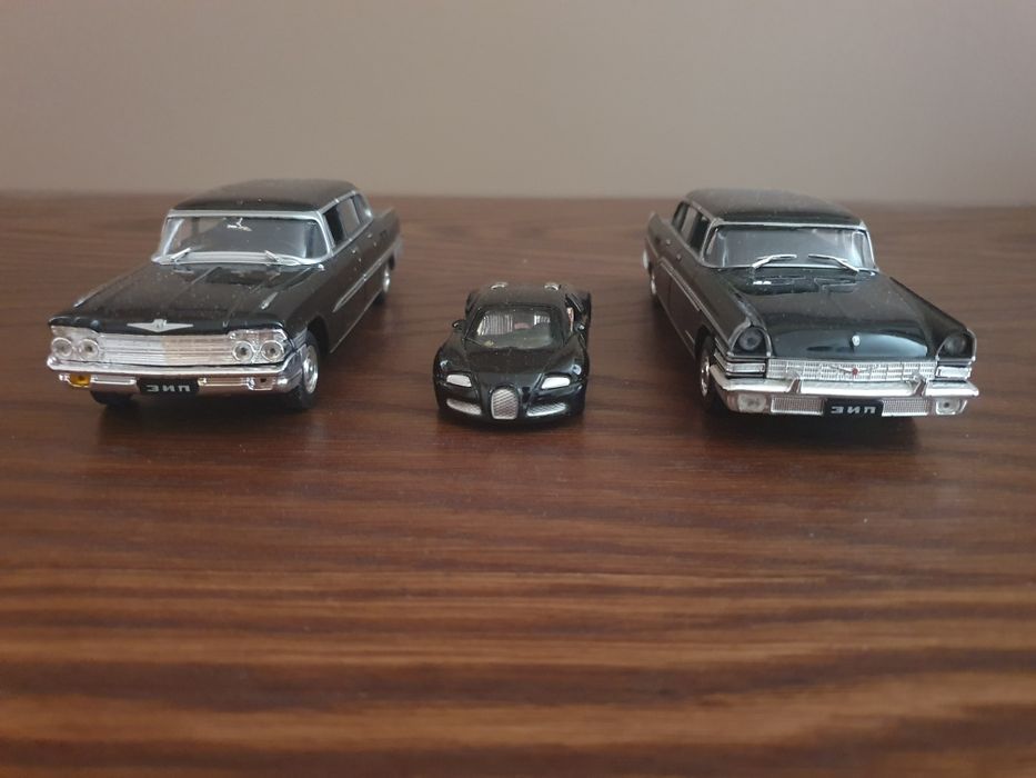 Продам модели машин зил и бугатти