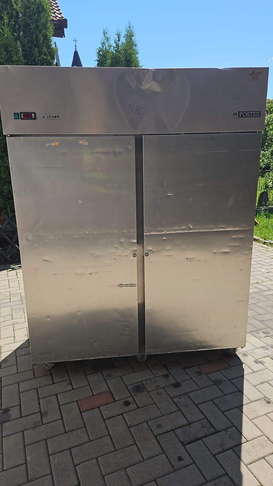 Dulap frigorific inox 2 usi, 1400 litri
