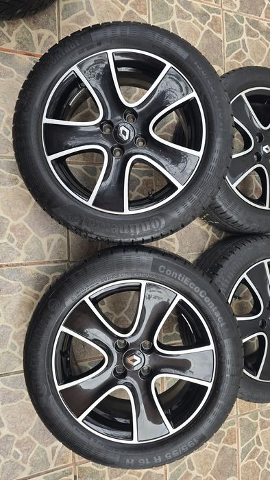 Jante aliaj Clio Anvelope 195 55 r16 Logan sandero dokker renault