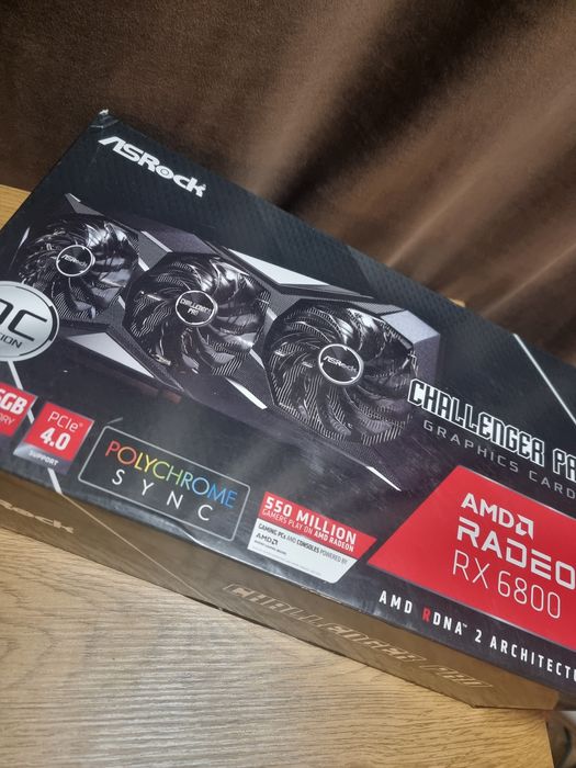 Placa video AMD Rx 6800 ventilatoare noi