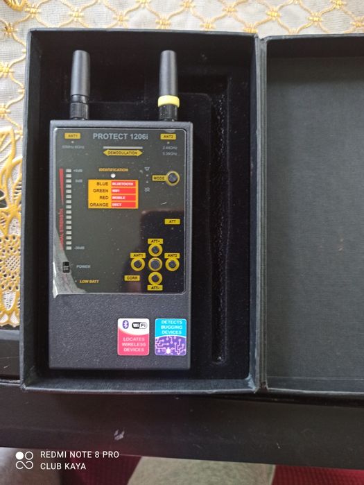 Detector camere și microfoane