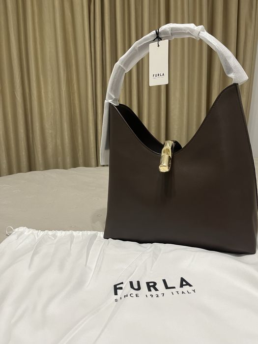 Чанта Furla Goccia Cioccolato