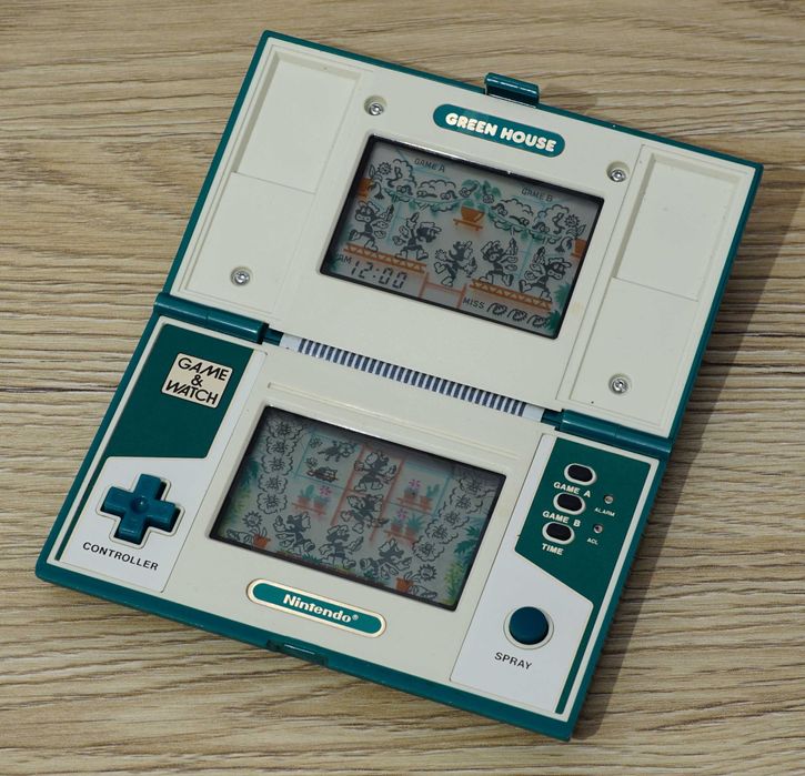Consola Nintendo Game & watch Green House - functionala