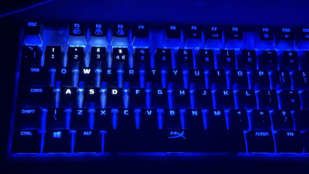 Игровая клавиатура HyperX alloy FPS RGB