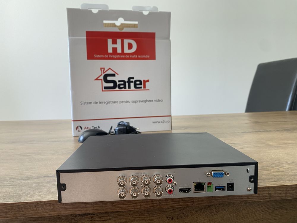 DVR 8 canale rezolutie pana la 8 MP 4K, Functii AI, etc