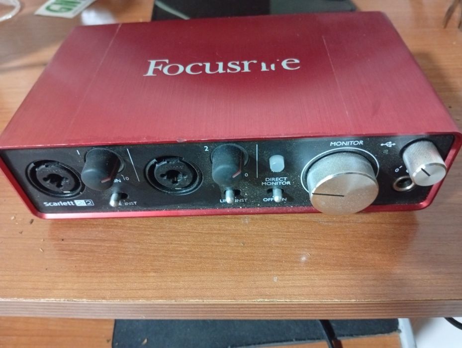 Interfață audio focusrite