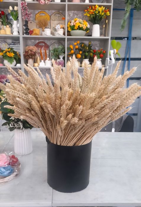 Продаются сухоцветы пшеница. Сухая и чищенная.