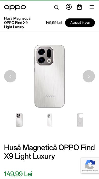 Husa Oppo  Find X9,magnetica Light Luxury Magnetic ,sigilata