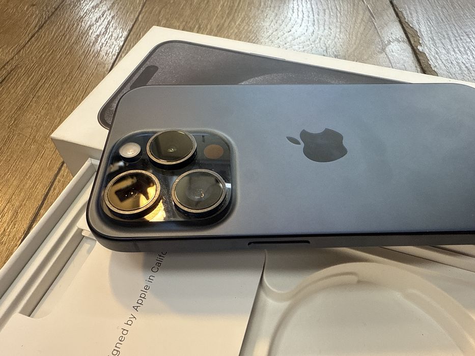Iphone 15 pro 128gb black titanium 91% батерия!