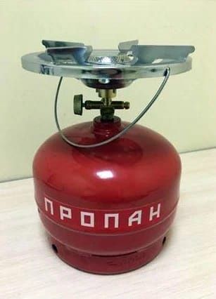 Газовый , плитка , обогрев. Дачник переносная Россия.