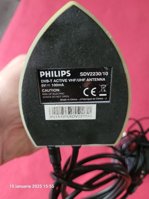 Antena Philips radio/tv cu amplificare