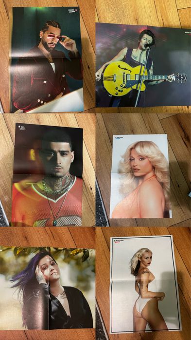 Плакати и снимки с автографи на Браво