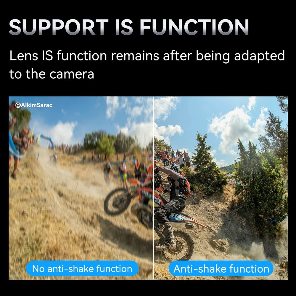 Адаптер за обектив EF-EOS R Autophocus за Canon EOS-R Mount/EXIF