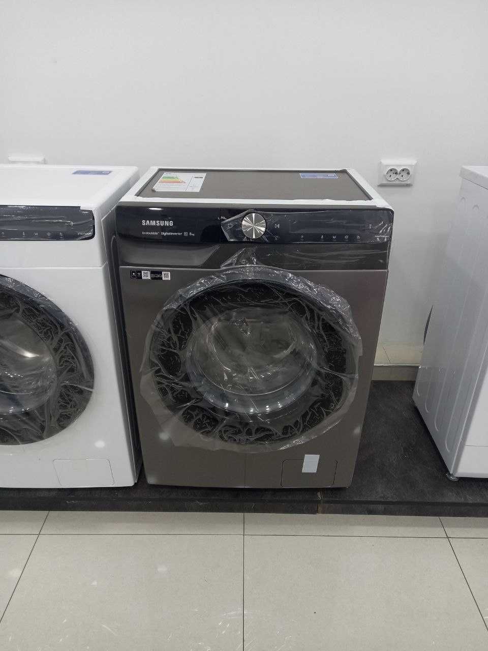 Стиральная машина Samsung 8 Кг WW80AG6S28AX Steam, Inverter