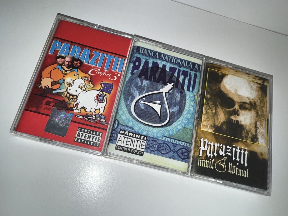 Casetă, Rap Românesc: Pacha Man, Paraziți’