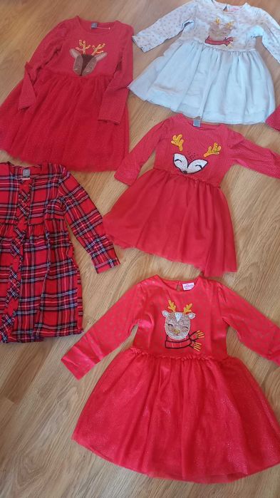 Коледни детски рокли и др.