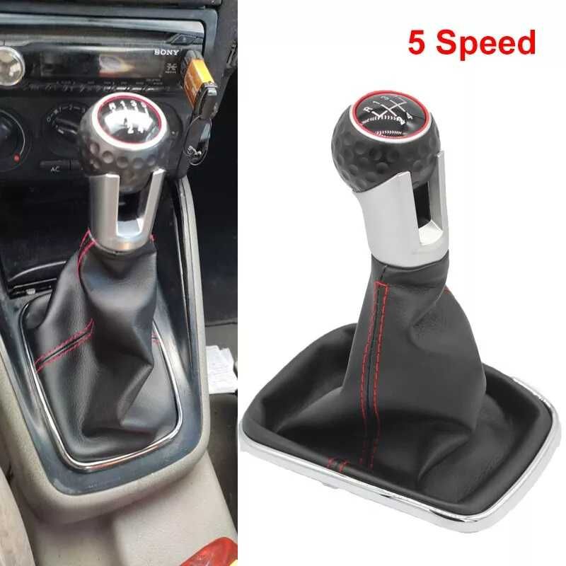 Топка за Скоростен Лост с Маншон VW Фолксваген Голф Golf Mk5/6/7 - 5ск