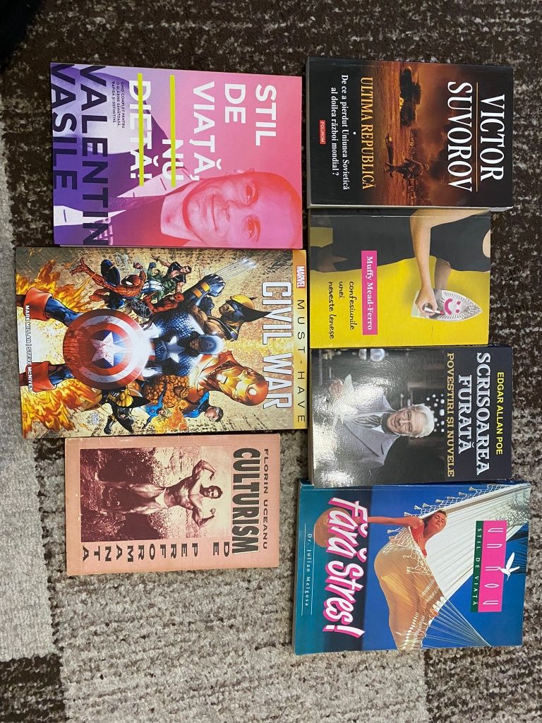 Vand diverse cărți