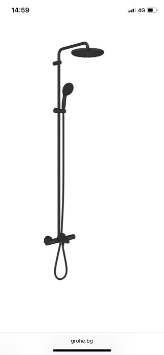 Душ система Grohe с термостат 9,5L