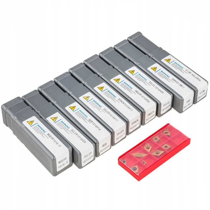 Set cutite strung cu placa inlocuibila dalti strunjire 16X16mm 12x12mm