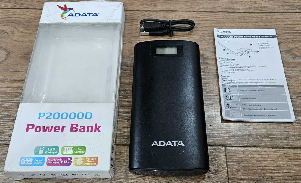 Power Bank ADATA (Повербанк)  20000mAh