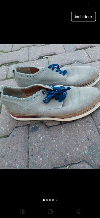 Pantofi din piele naturala