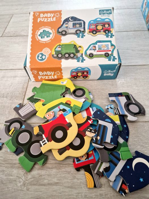 Puzzle 2 ani cu 2 3 4 5 6 piese