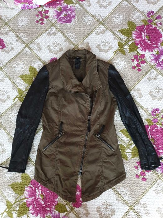 Jacheta bumbac army olive