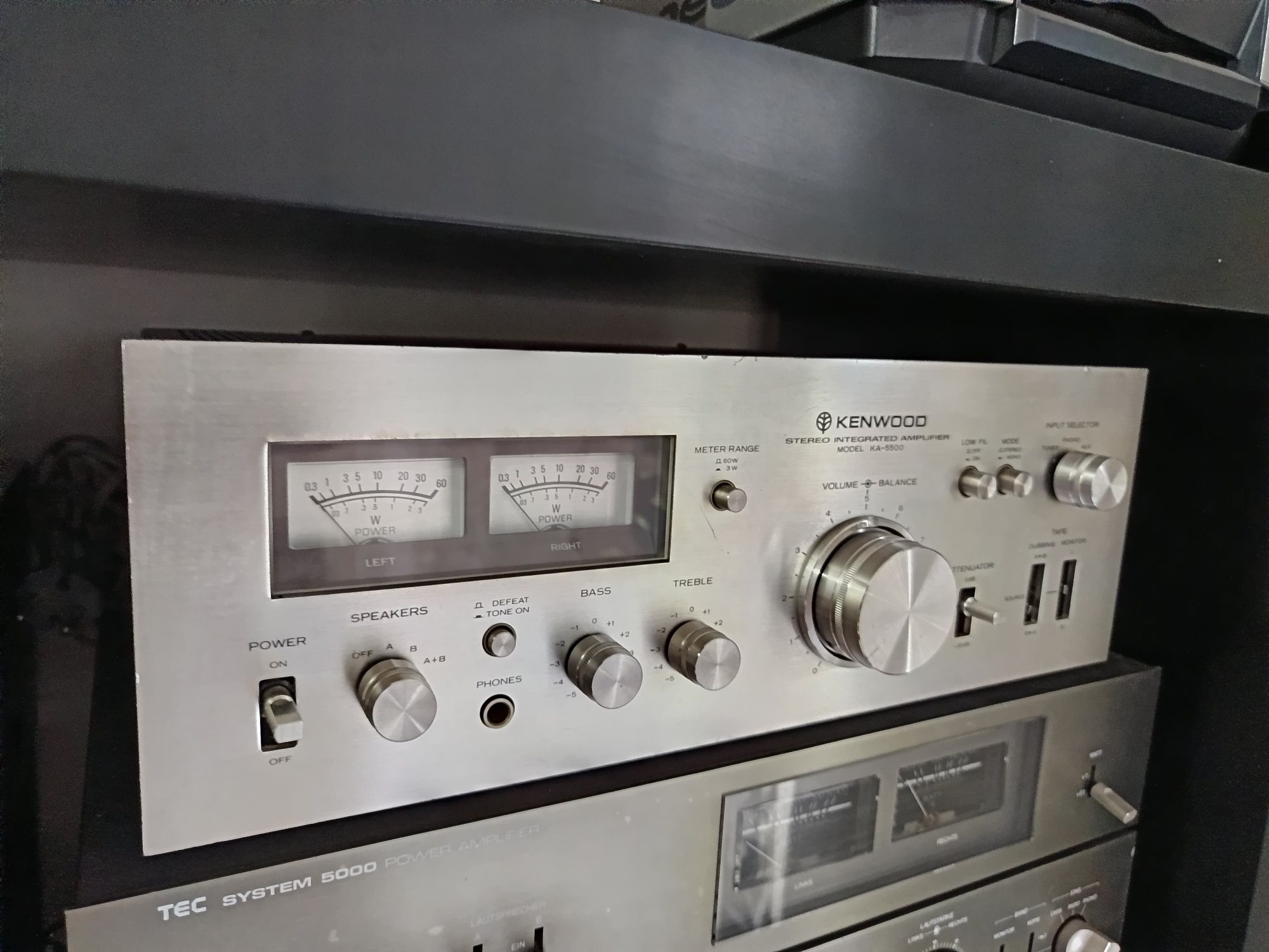 Audio hi fi kenwood (amplificator/tape deck/eq)