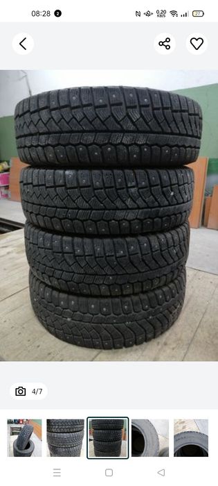 Шина зимный 4 комплект