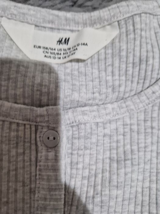 Bluzițe H&M roz și gri