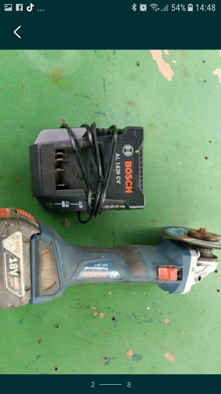 Flex Bosch GWS 18V-7
