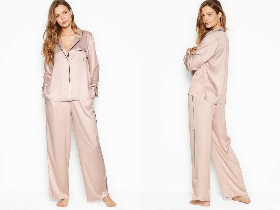 NOU! Pijamale din satin Victoria's Secret marimea XS