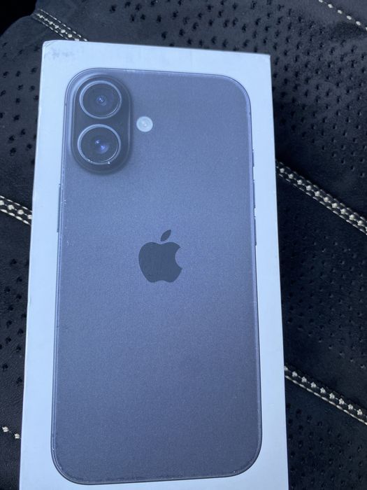 Новый Айфон 16 /128 Gb/черный цвет